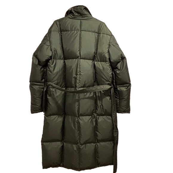 Bogner Vintage made in Western Germany green long parka Down filled size EU48 - Picture 3 of 16